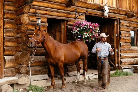 Learn western horsemanship at Siwash Lake luxury wilderness lodge where you will enjoy personal guides for horseback riding and luxury guest ranch adventures in western Canada.